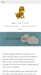 Mobile Screenshot of fidonews.org